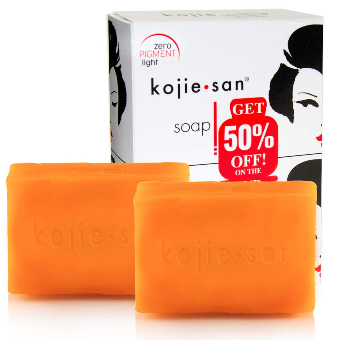 Kojie San Facial Beauty Soap, 65g each, Even Skin Tone, Age Spot Reduction