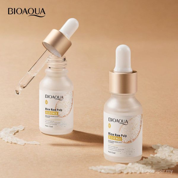 BIOAQUA hyaluronic acid essence hydration and moisturizing Rice Serum-15ml